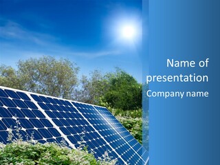 Solar Panel PowerPoint Template