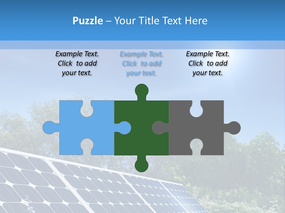 Solar Panel PowerPoint Template