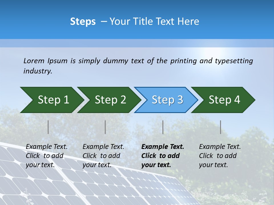 Solar Panel PowerPoint Template