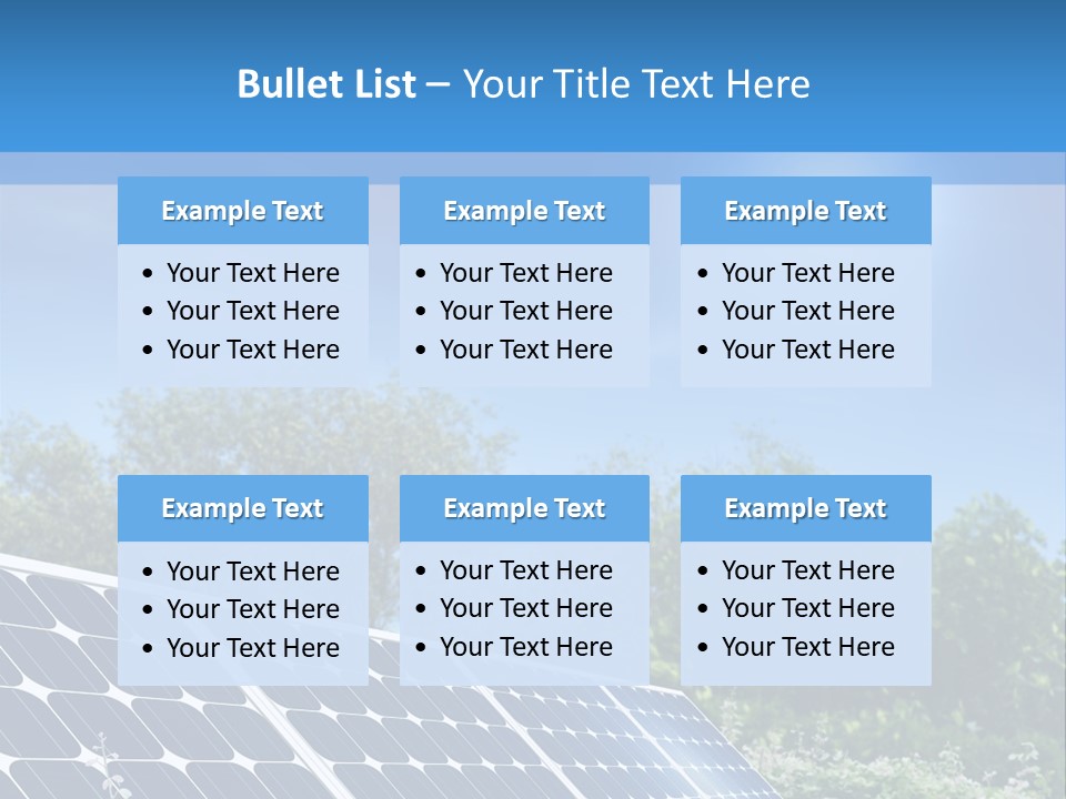 Solar Panel PowerPoint Template