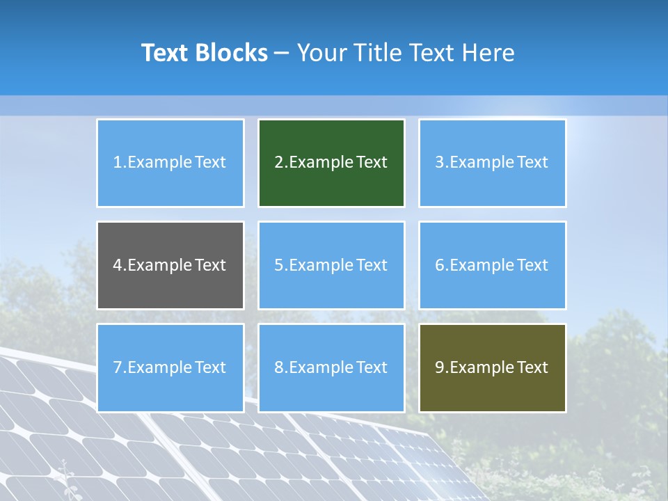 Solar Panel PowerPoint Template