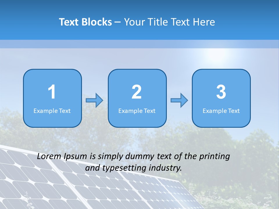Solar Panel PowerPoint Template