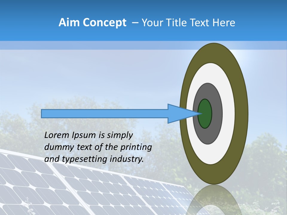 Solar Panel PowerPoint Template