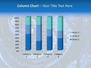 Blue Rose PowerPoint Template