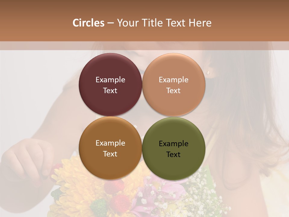 Bouquet Flower Beauty PowerPoint Template