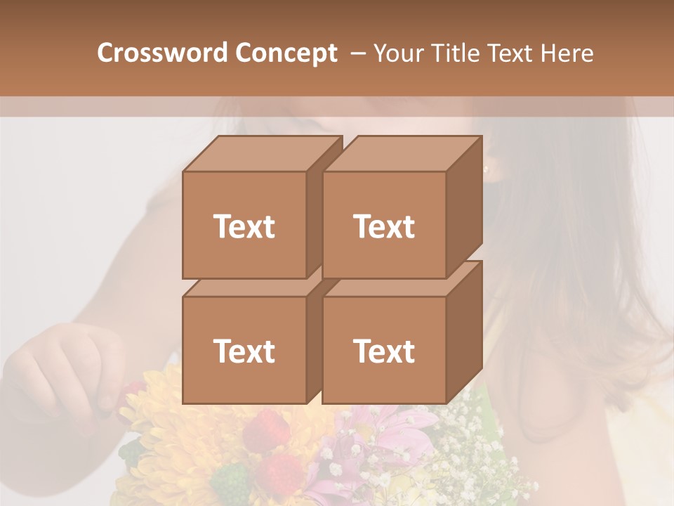 Bouquet Flower Beauty PowerPoint Template
