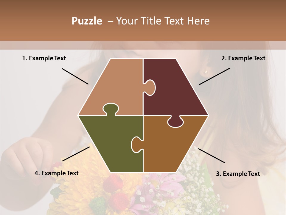 Bouquet Flower Beauty PowerPoint Template