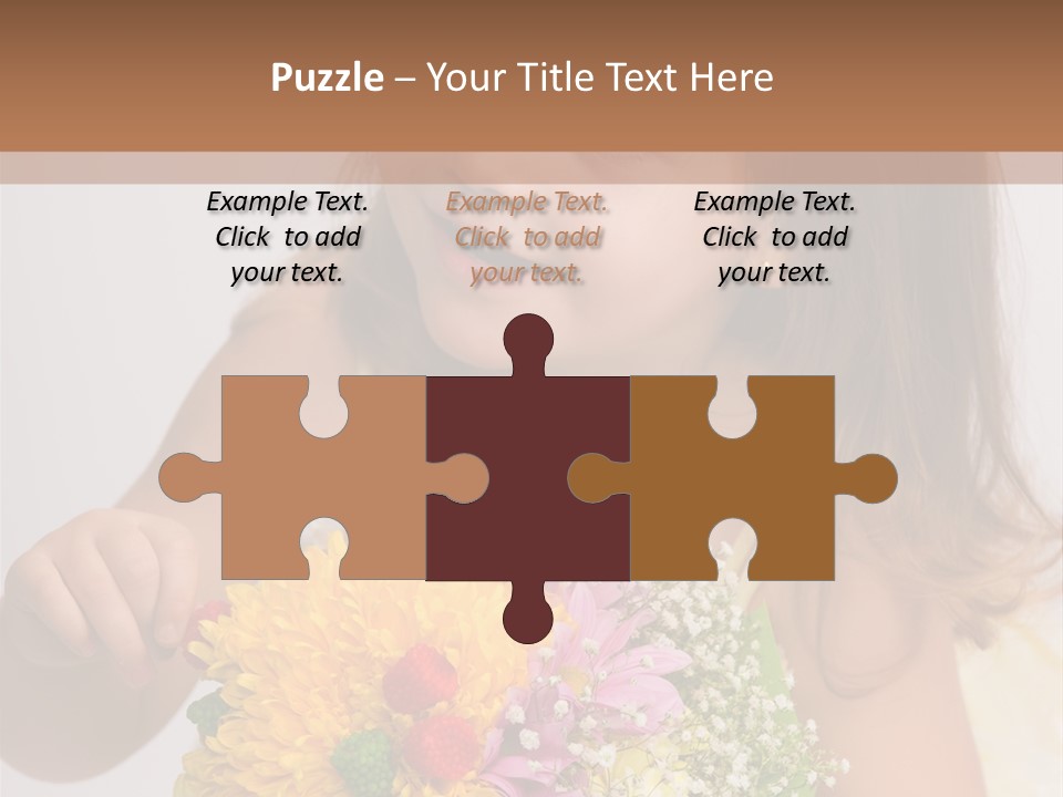 Bouquet Flower Beauty PowerPoint Template