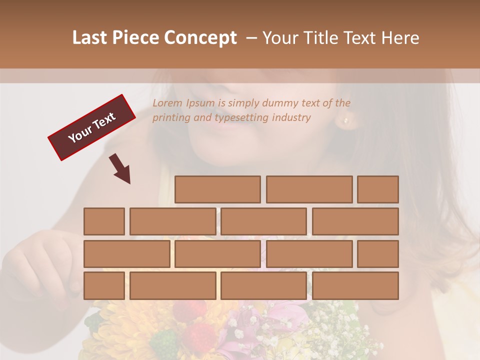 Bouquet Flower Beauty PowerPoint Template