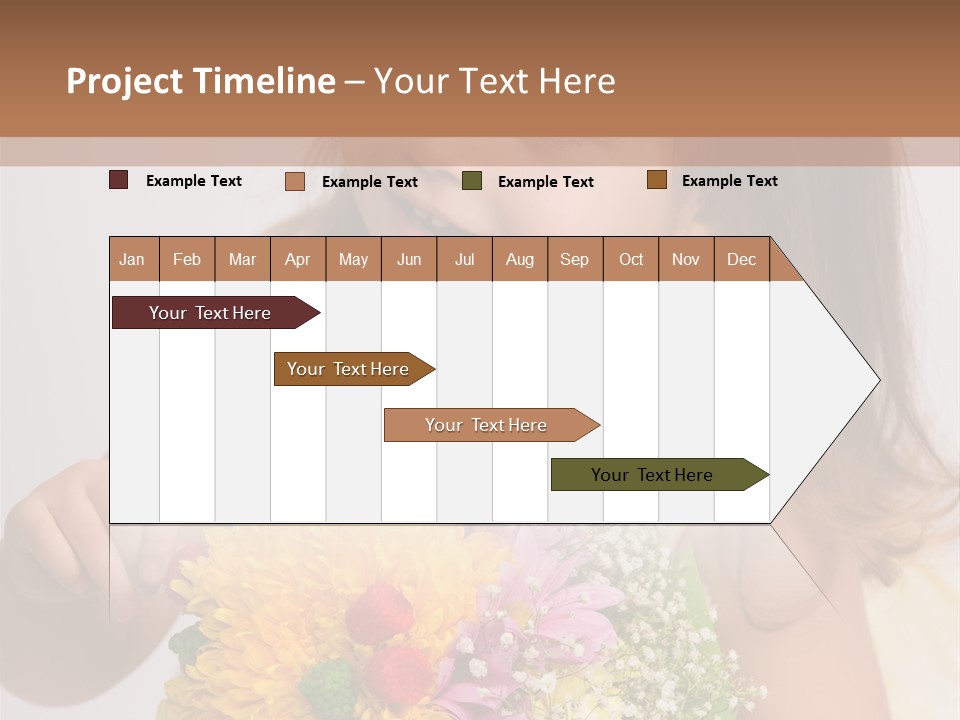 Bouquet Flower Beauty PowerPoint Template