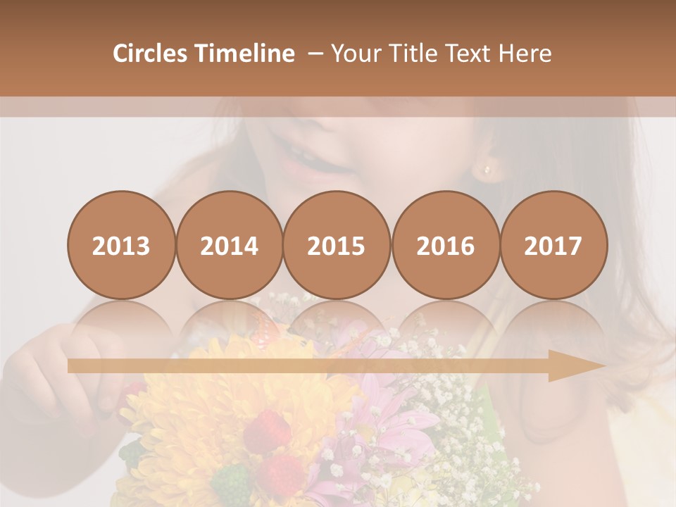 Bouquet Flower Beauty PowerPoint Template