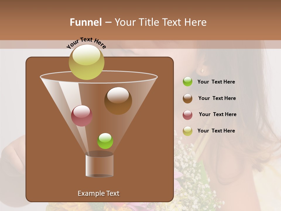 Bouquet Flower Beauty PowerPoint Template