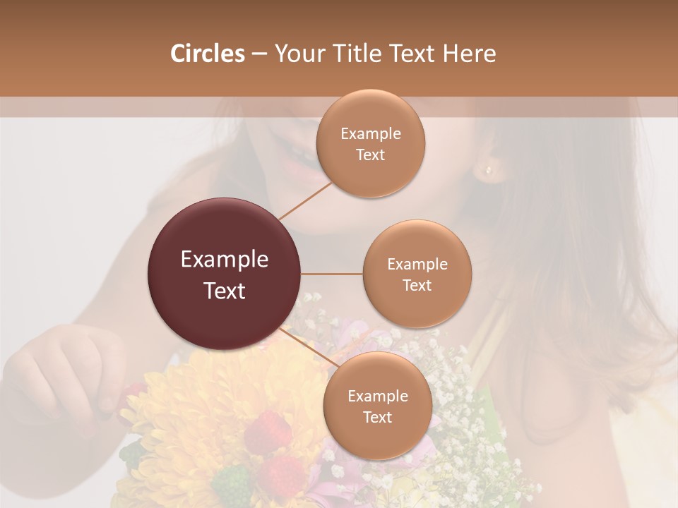 Bouquet Flower Beauty PowerPoint Template