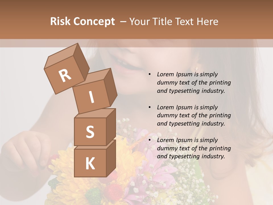 Bouquet Flower Beauty PowerPoint Template