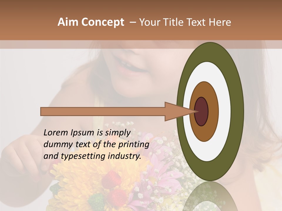 Bouquet Flower Beauty PowerPoint Template