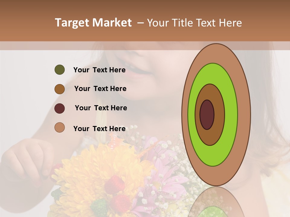 Bouquet Flower Beauty PowerPoint Template