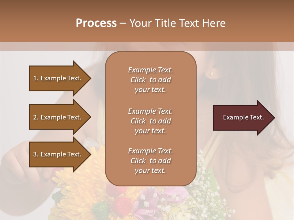 Bouquet Flower Beauty PowerPoint Template