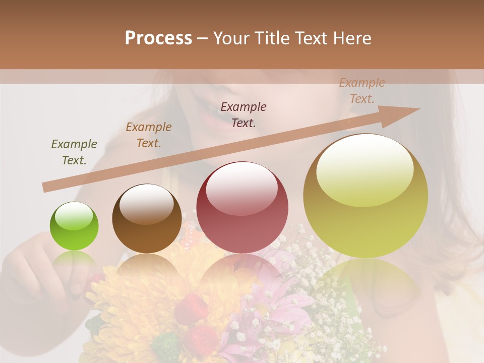 Bouquet Flower Beauty PowerPoint Template