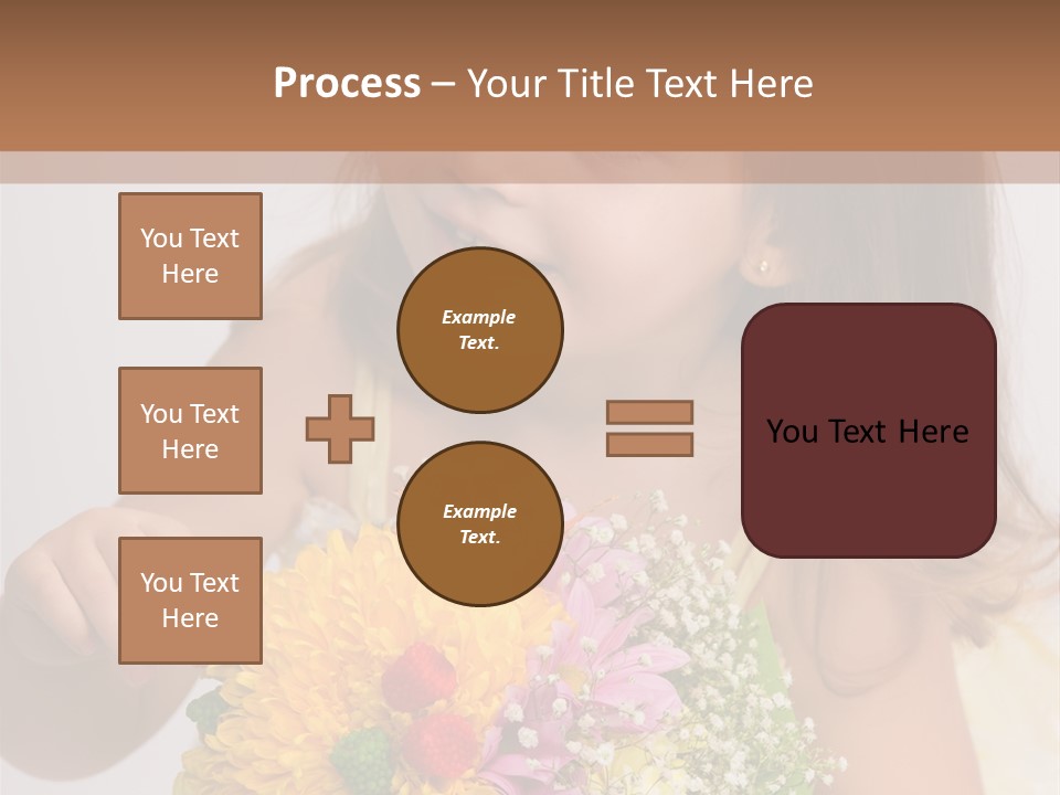 Bouquet Flower Beauty PowerPoint Template