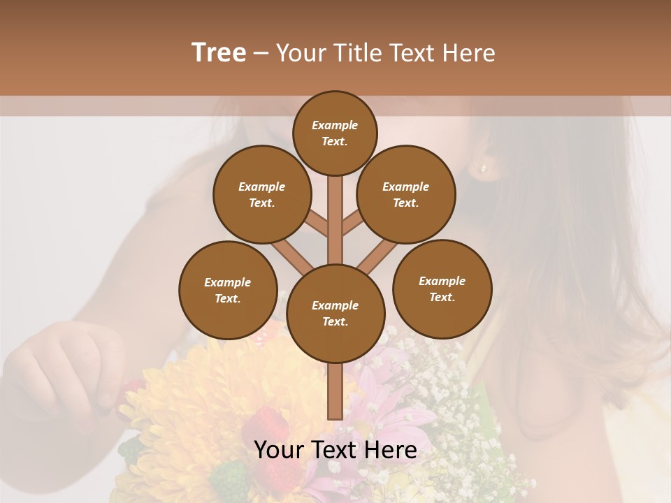 Bouquet Flower Beauty PowerPoint Template
