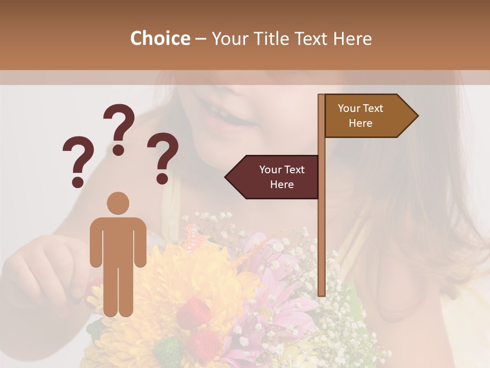 Bouquet Flower Beauty PowerPoint Template