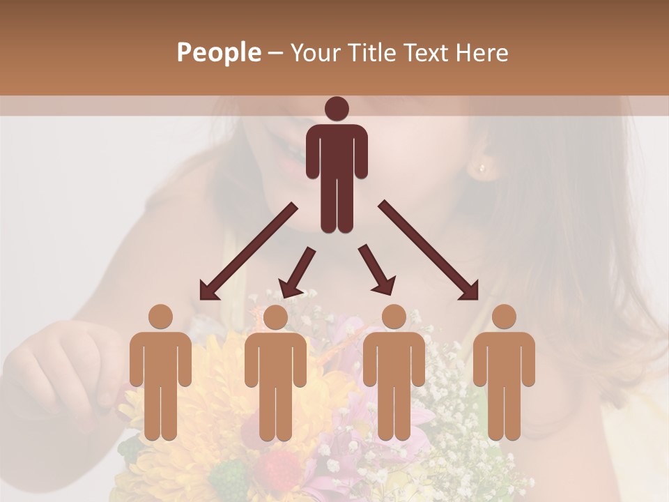 Bouquet Flower Beauty PowerPoint Template