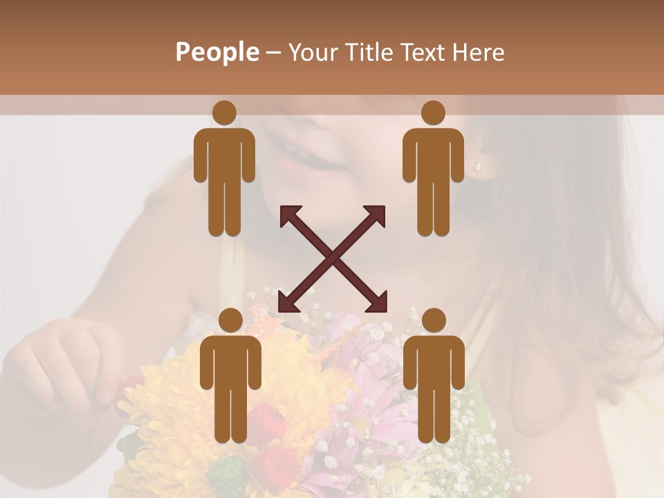 Bouquet Flower Beauty PowerPoint Template