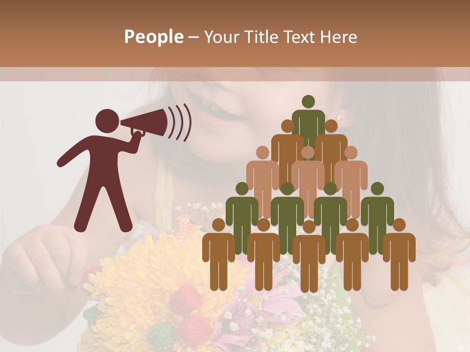 Bouquet Flower Beauty PowerPoint Template