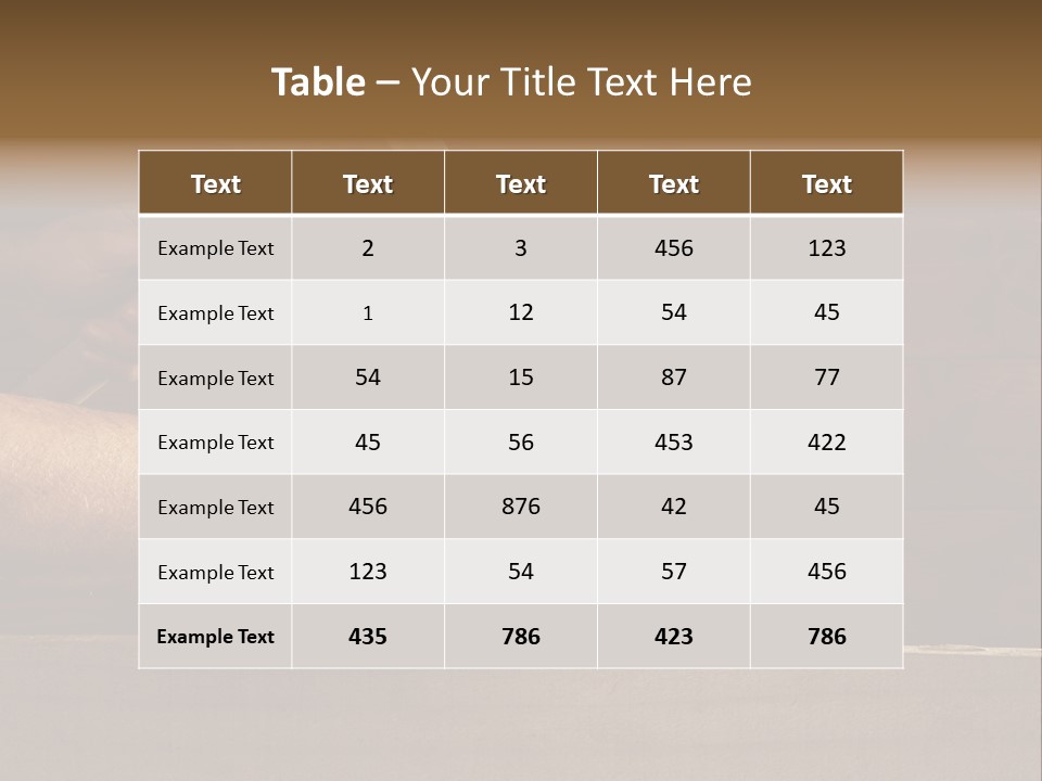 Wood Carpenter PowerPoint Template