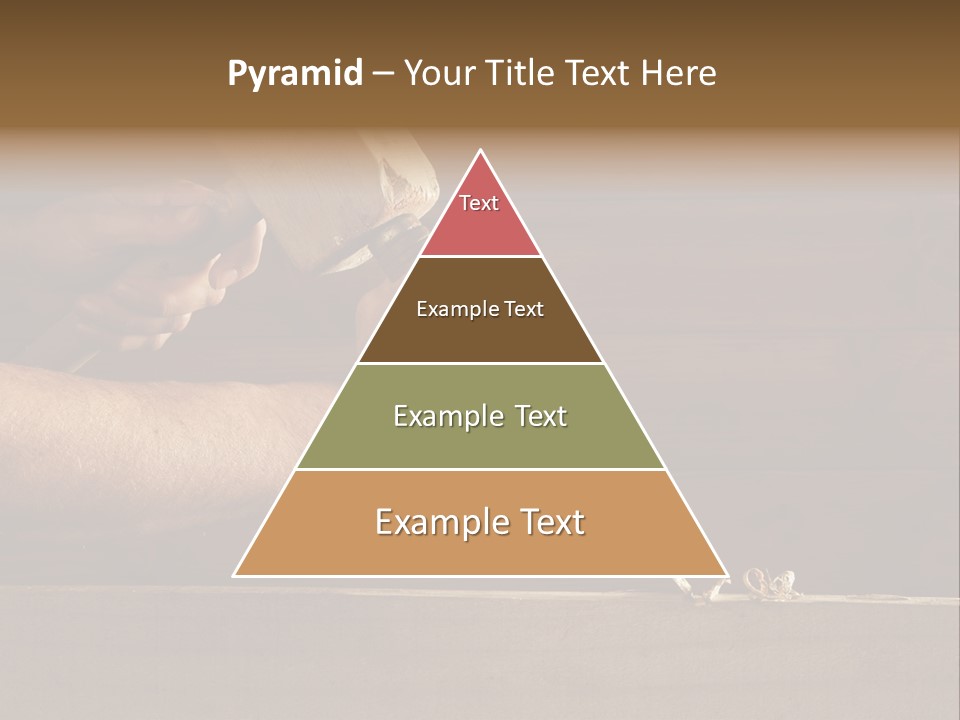 Wood Carpenter PowerPoint Template