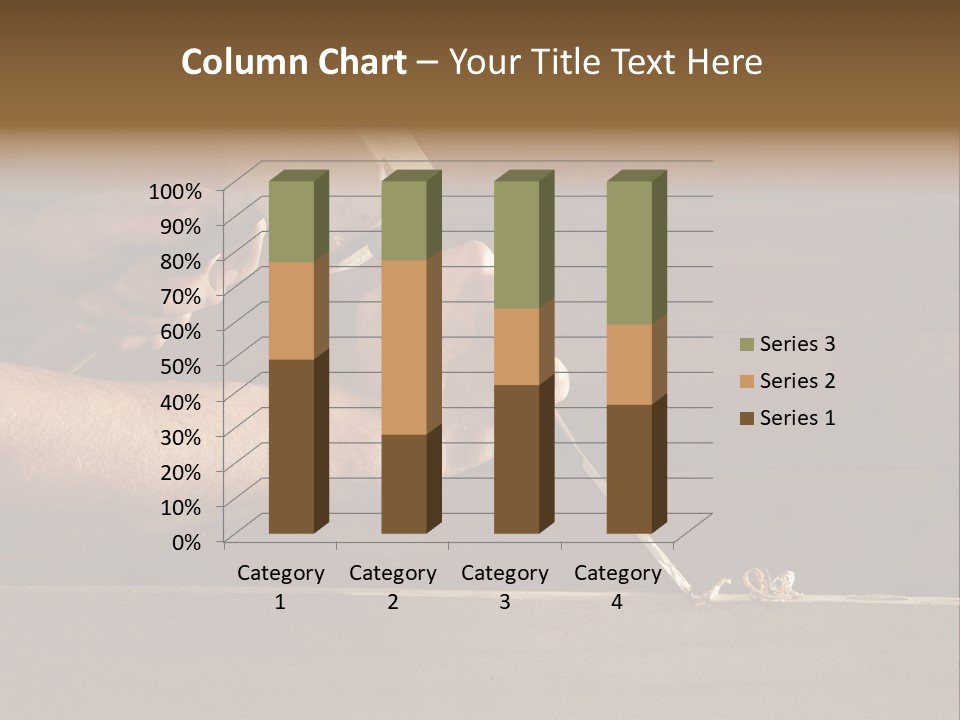 Wood Carpenter PowerPoint Template