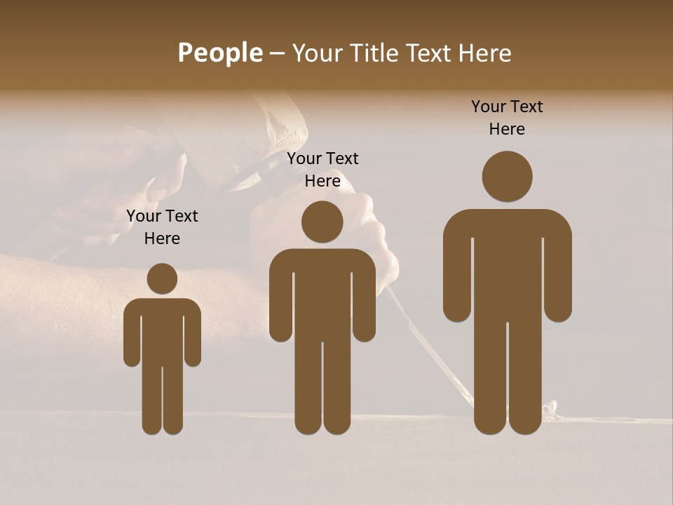 Wood Carpenter PowerPoint Template