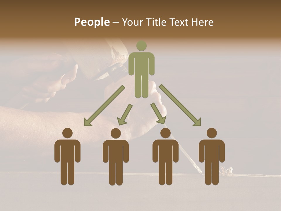 Wood Carpenter PowerPoint Template