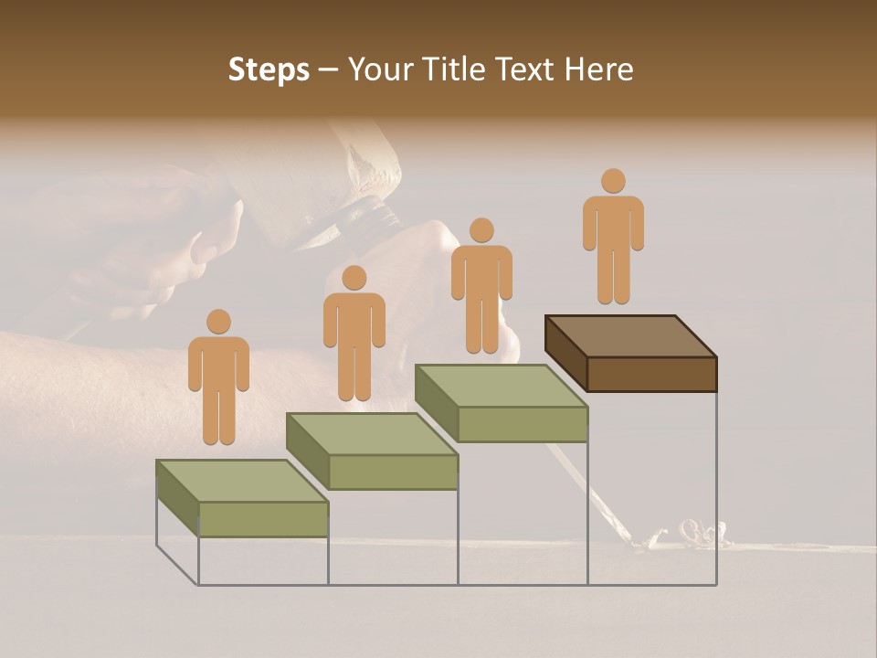 Wood Carpenter PowerPoint Template