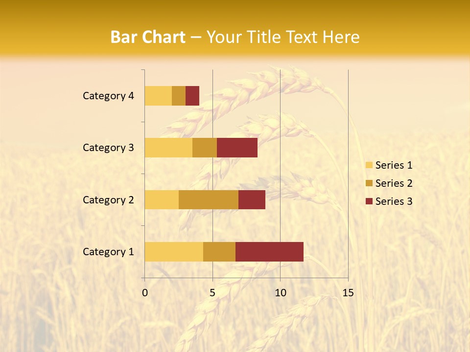 Agricultural Plant Rye PowerPoint Template