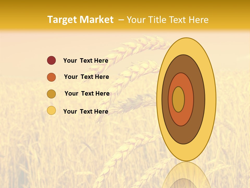 Agricultural Plant Rye PowerPoint Template