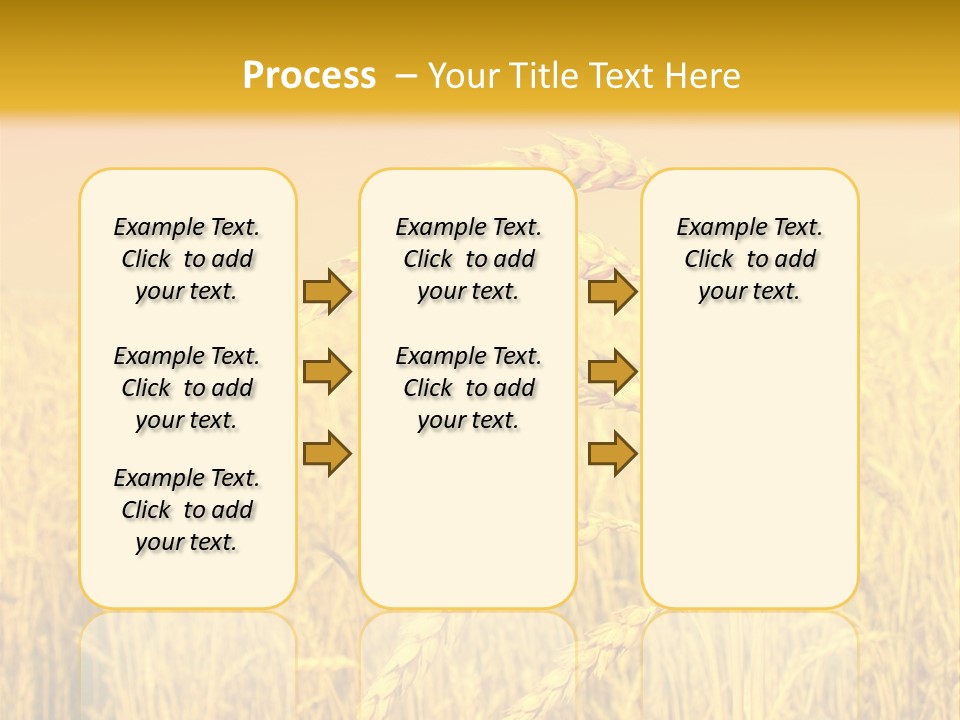 Agricultural Plant Rye PowerPoint Template