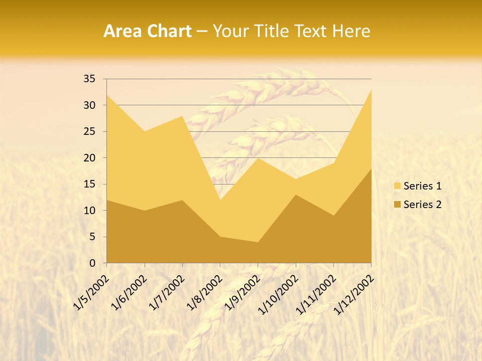 Agricultural Plant Rye PowerPoint Template