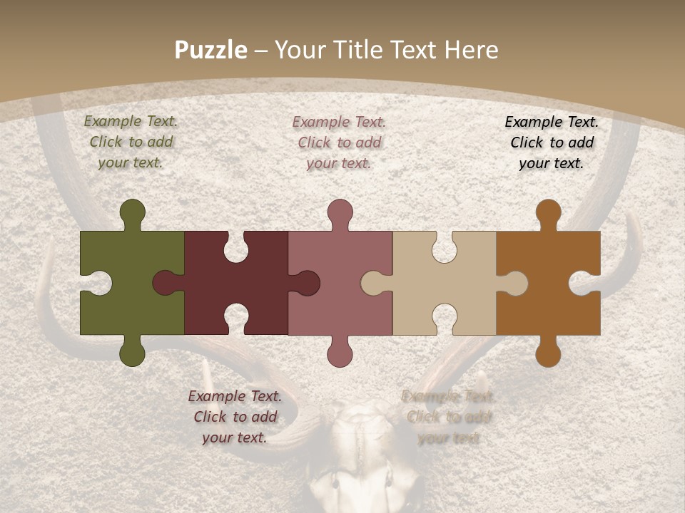 Deer Skull PowerPoint Template