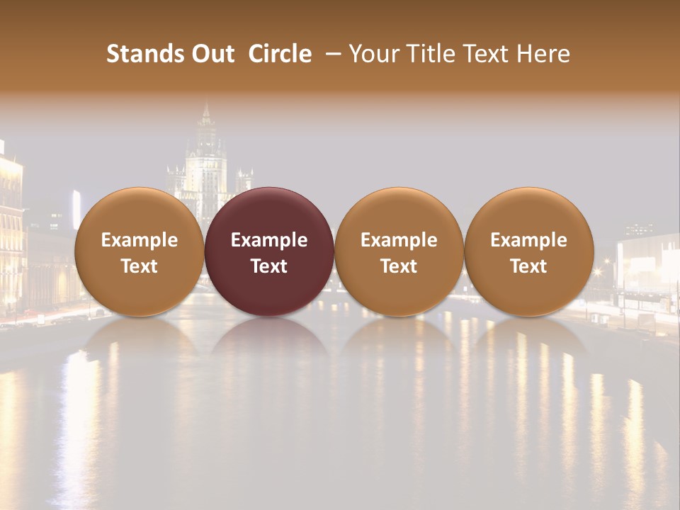 Moscow Wallpaper Hd PowerPoint Template