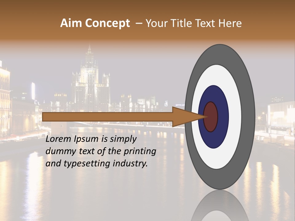 Moscow Wallpaper Hd PowerPoint Template