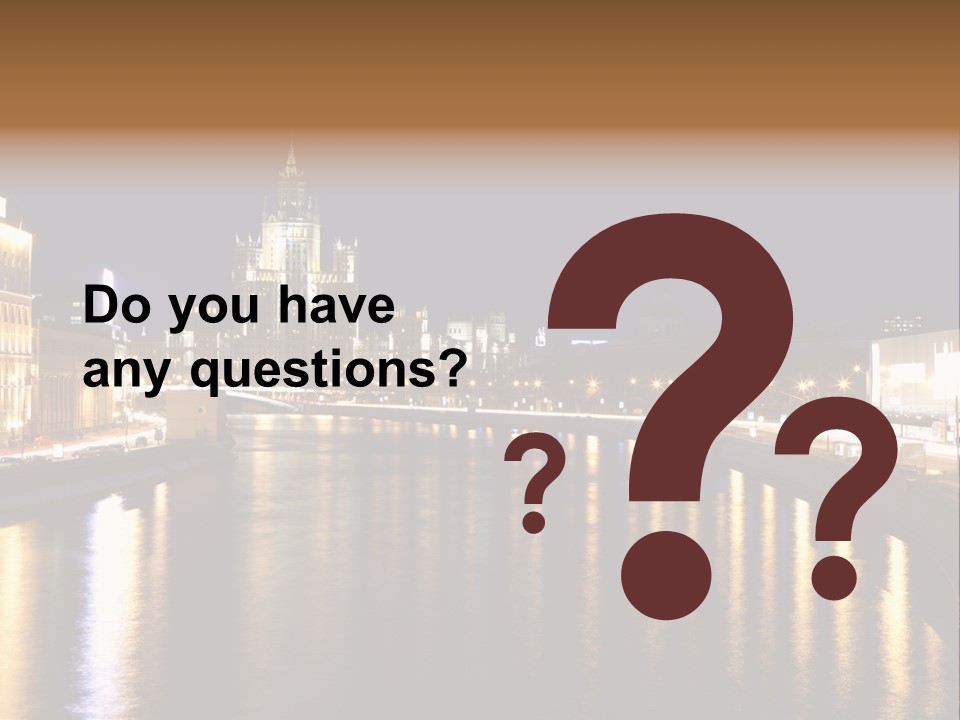 Moscow Wallpaper Hd PowerPoint Template