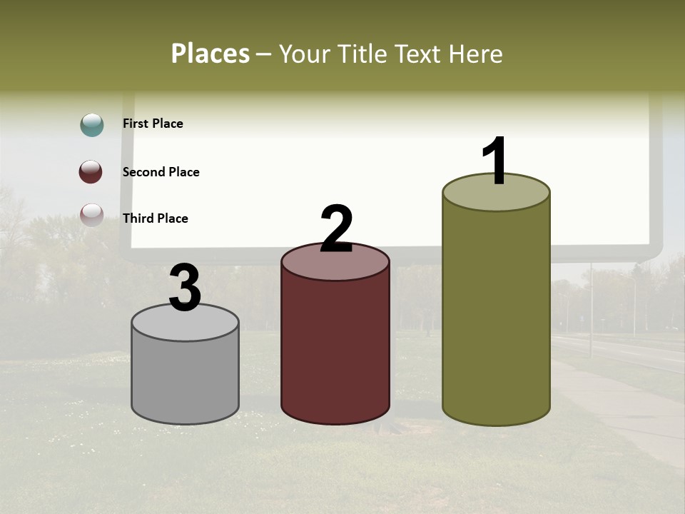 Empty Billboard PowerPoint Template