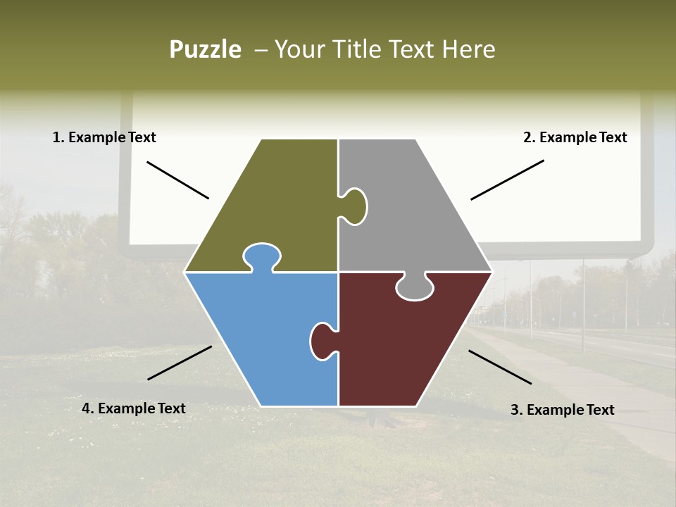 Empty Billboard PowerPoint Template