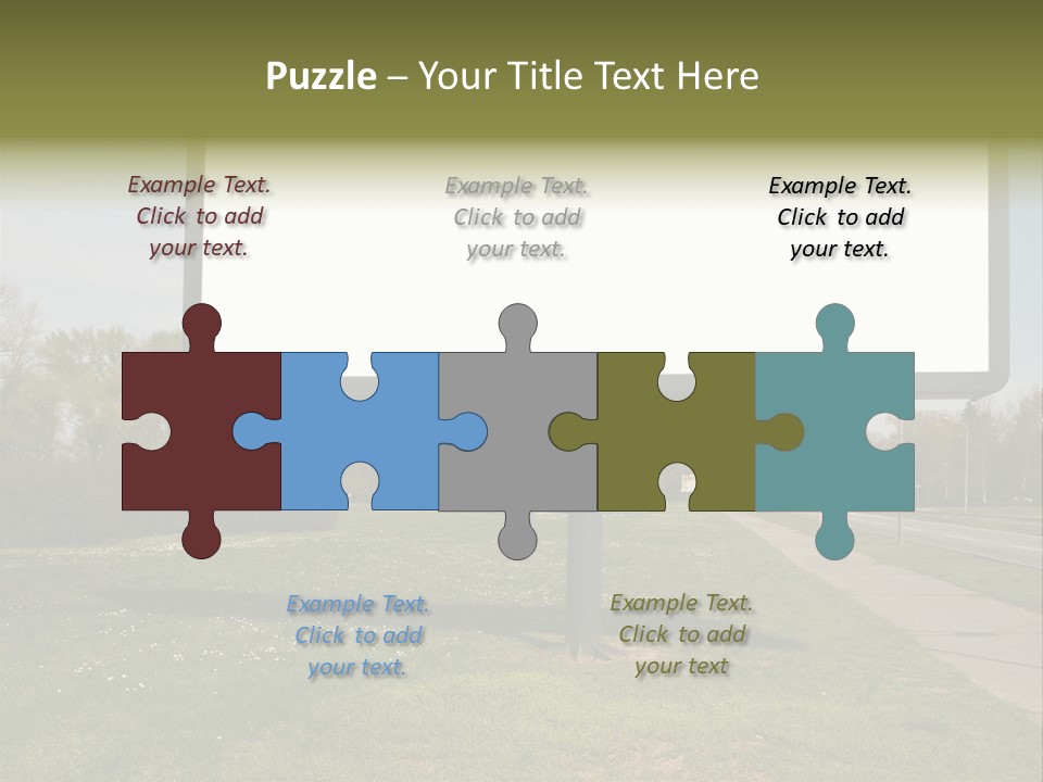 Empty Billboard PowerPoint Template