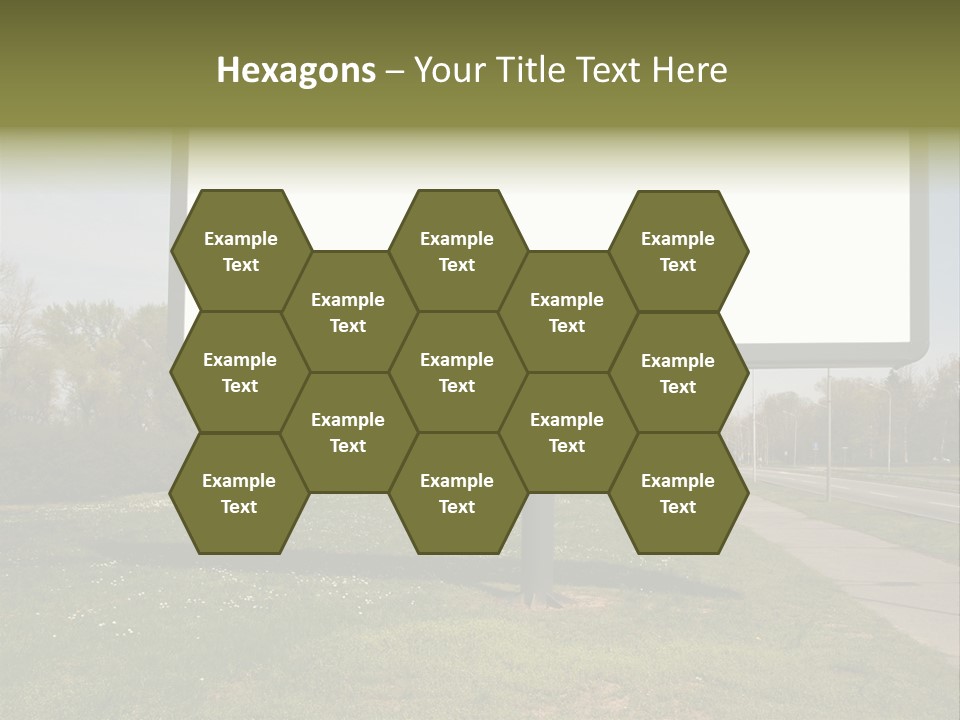 Empty Billboard PowerPoint Template