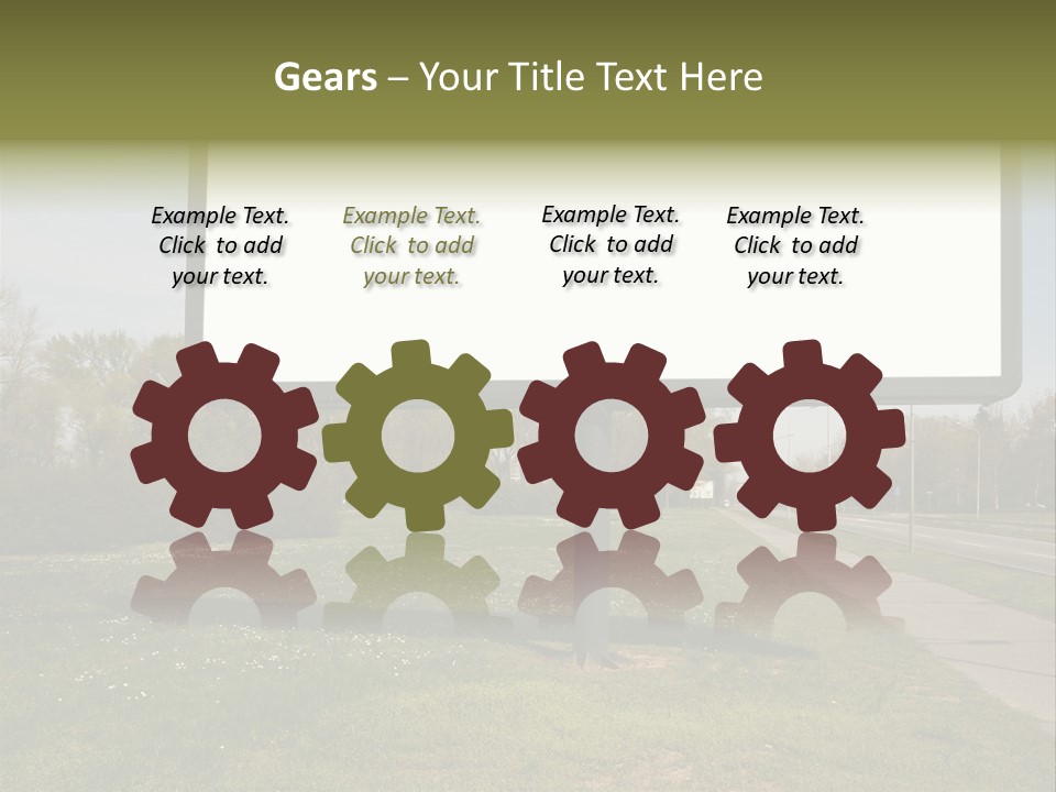 Empty Billboard PowerPoint Template