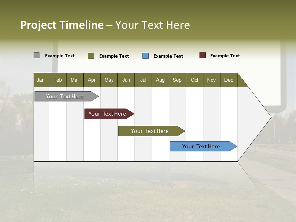 Empty Billboard PowerPoint Template