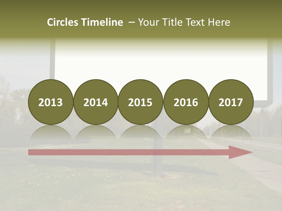 Empty Billboard PowerPoint Template