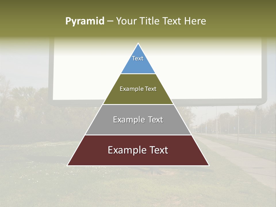 Empty Billboard PowerPoint Template